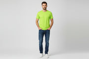 Stretch t-shirt til mænd i lime