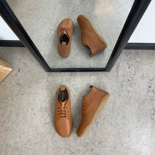 Brun barefodssko fra Green Comfort
