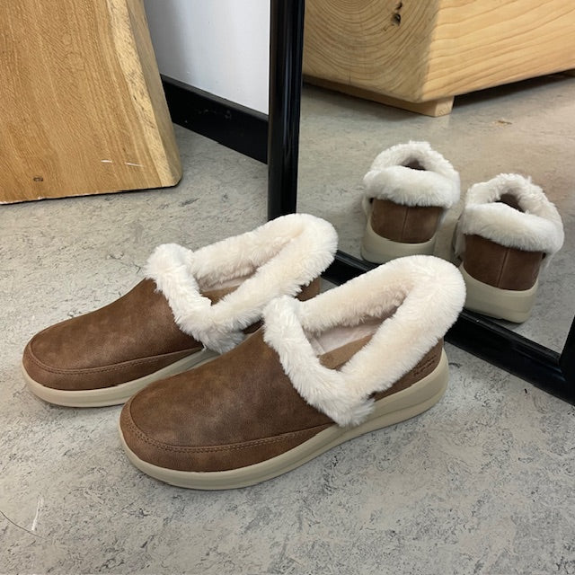 Skechers Hands Free Slip-ins – varm hjemmesko med Memory Foam