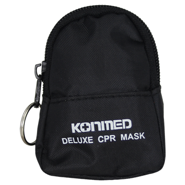 CPR-maske i lille taske