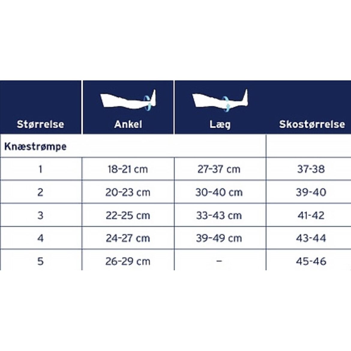 Jobst rejsestrømper i sort klasse 1 med tå