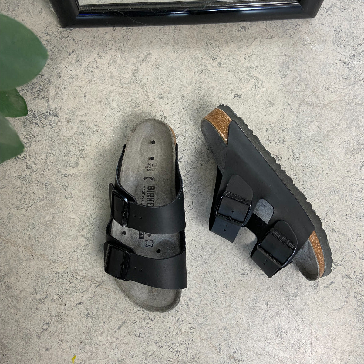 Sort Arizona ESD sandal fra Birkenstock