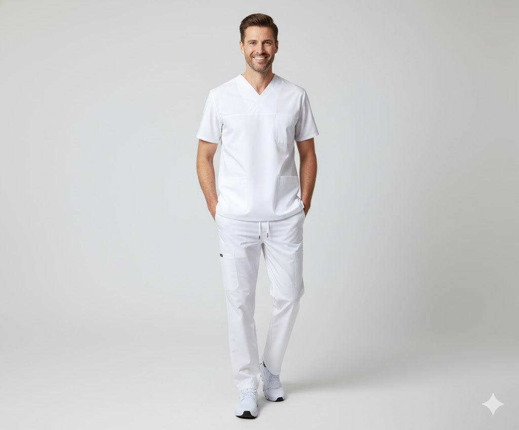 Nybo Hvid Unisex Charisma Premium Busseronne, Slidser, Temperaturregulerende