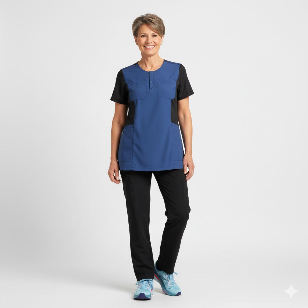 Nybo Navy Unisex Sporty Mix Busseronne, Komfort, Åndbar, Stretch