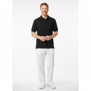 Nybo Sort Herre Basic Polo T-shirt, Slidstærk, Brystlomme