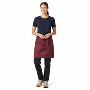 Nybo Bordeaux Unisex Pick-Up Forklæde, Forstykke med Lomme