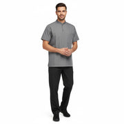 Nybo Grå Melange Unisex Flair Busseronne, Strækbar Ryg, Justerbar Sider