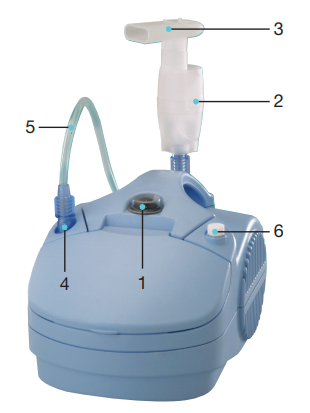 EOLO nebulisator/medicin forstøver