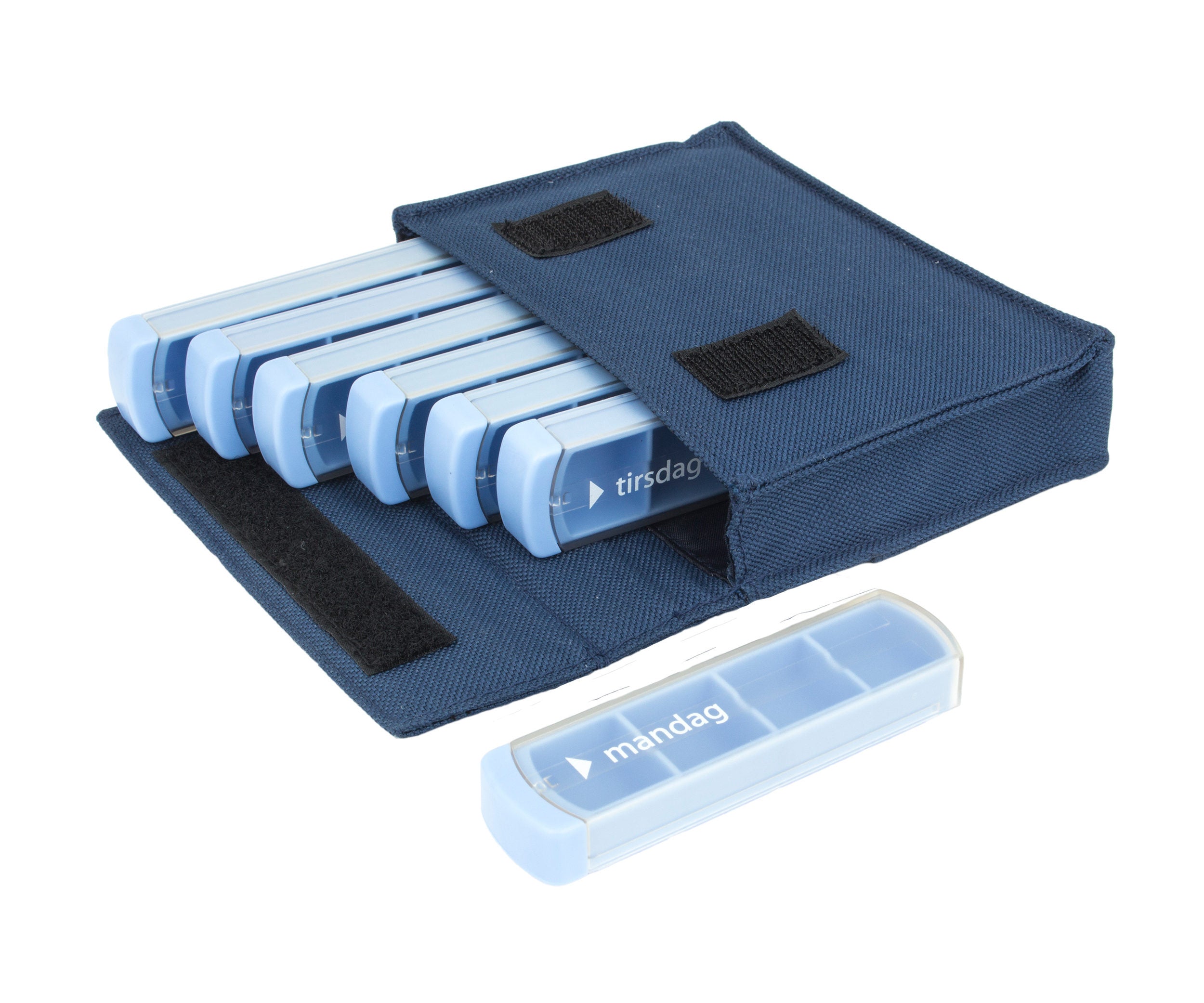 Demopakke på medicinæsker