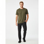 Nybo Oliven Herre Basic T-shirt, Slidstærk, Klassisk Model