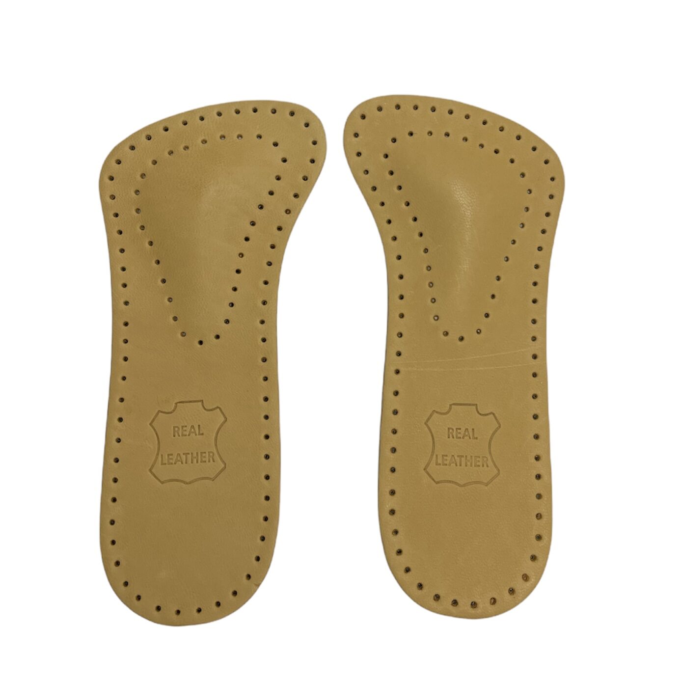 2GO ortopædisk 3/4 sål i læder med pelotte