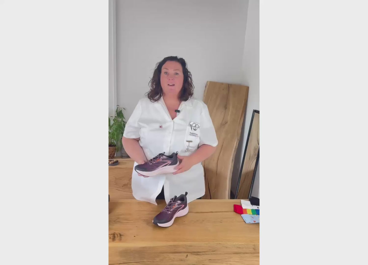 Indlæs video: Endurance komfortsko – let og stødabsorberende