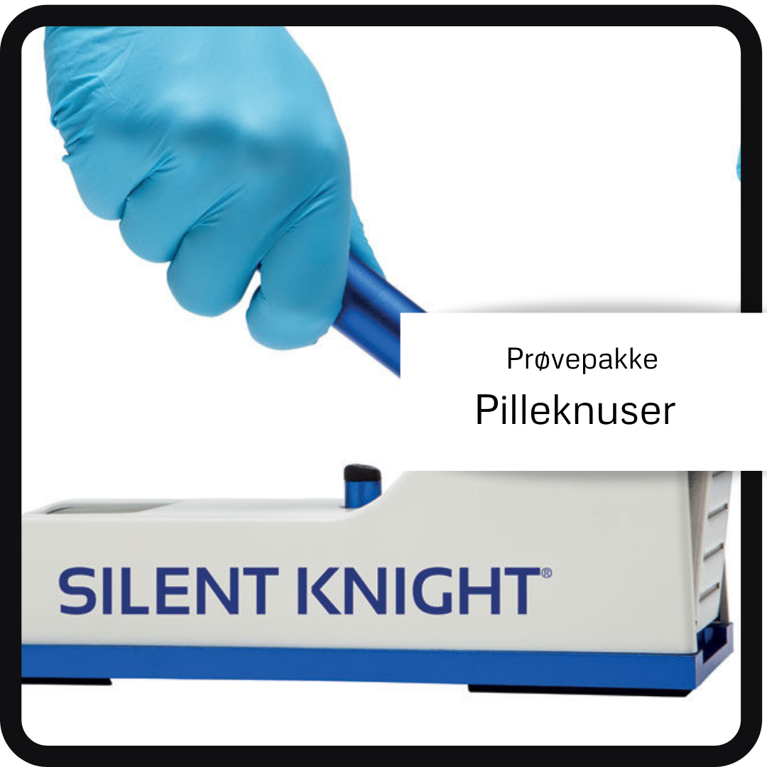 Demopakke med pilleknuser