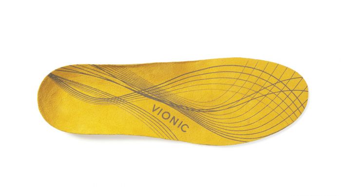 Vionic helsål mod hælsporer og med ekstra svang