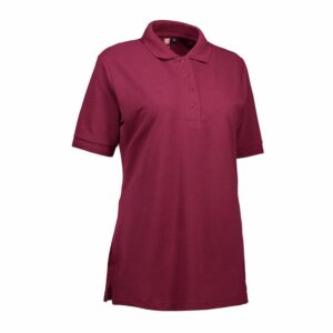 Nybo Bordeaux Dame Prowear Polo, Ekstra Slidstærk, Forkrympet