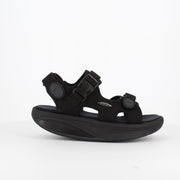 MBT sandal Kisumu 3 s i sort den klassiske MBT sandal