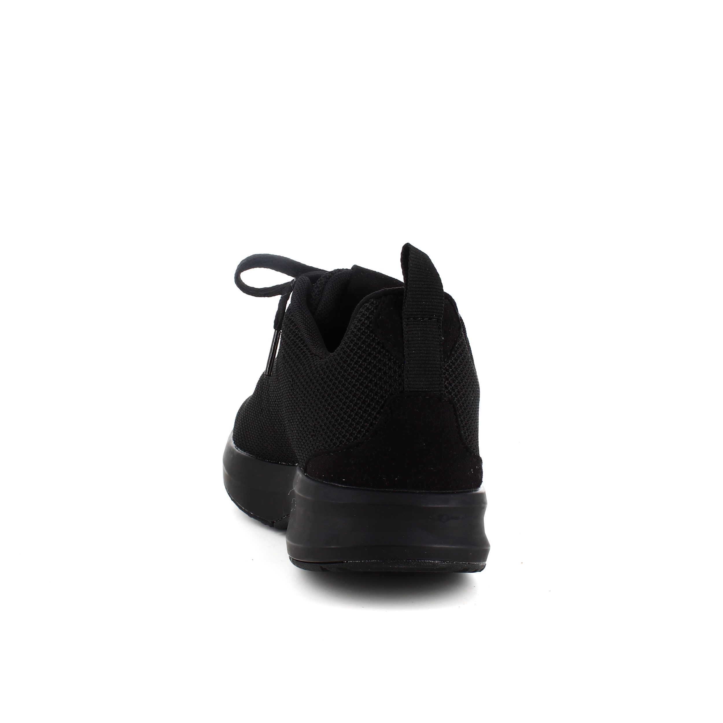 Strikket Gaitline i sort med sort bund