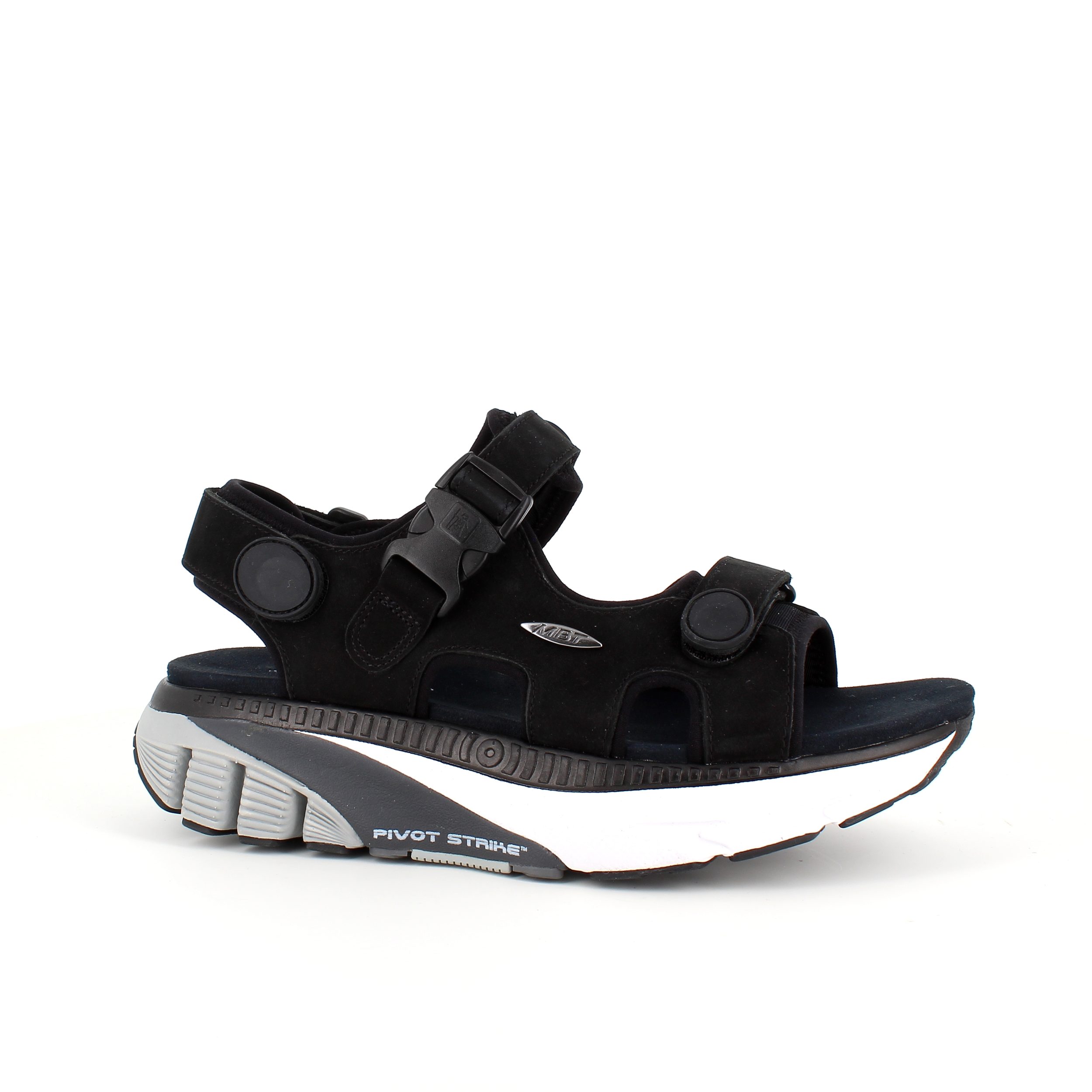 MTR sandal fra MBT i sort med de kendte MBT såler