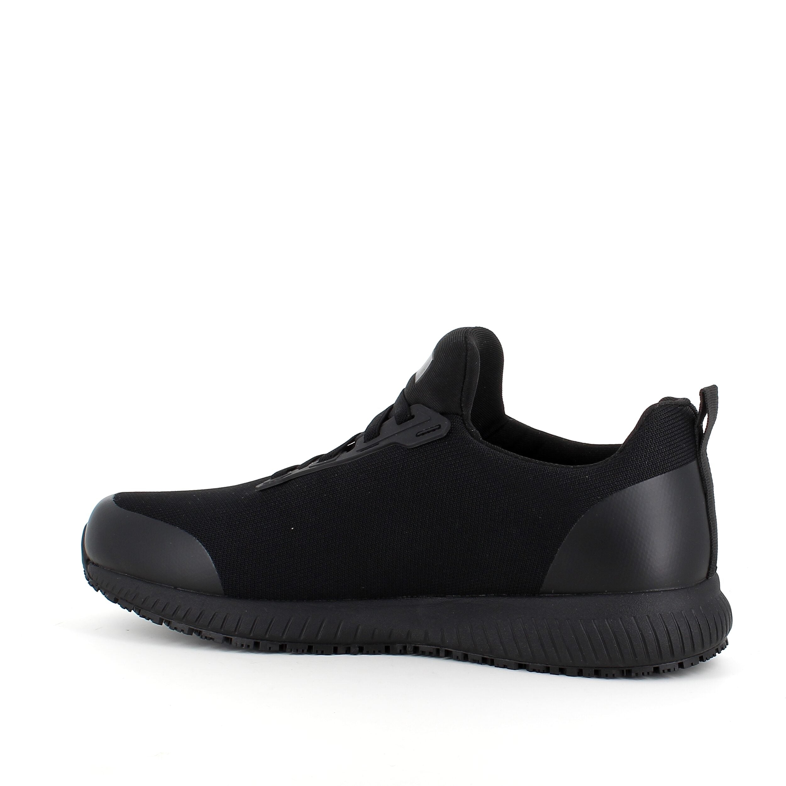 Sort Skechers work sko med ESD