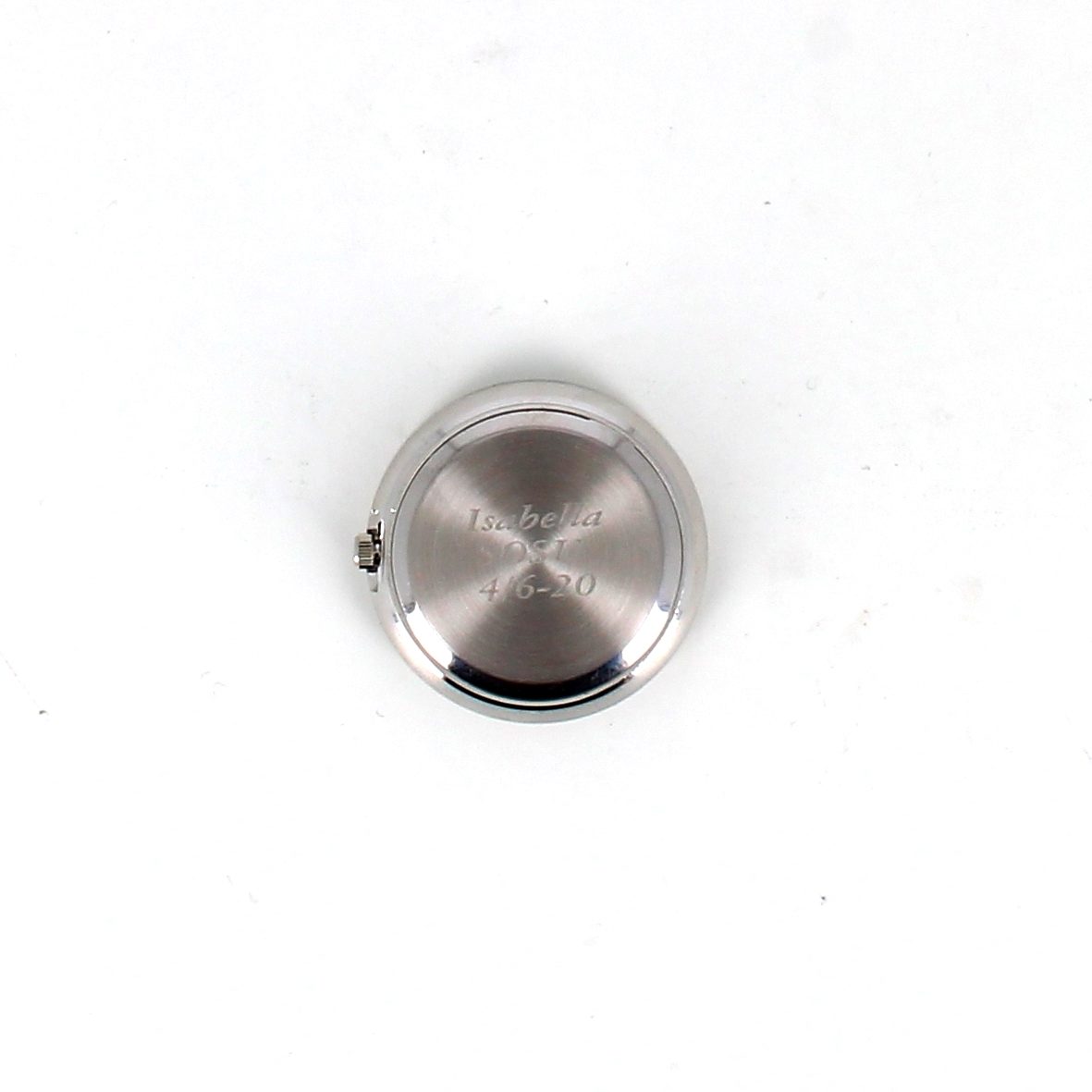 Ur til cover med gravering