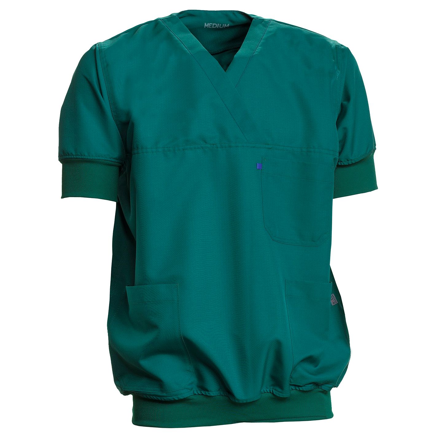 Nybo Grøn Unisex Micro Sport Mikrofiberbusseronne, Rib, Antistatisk