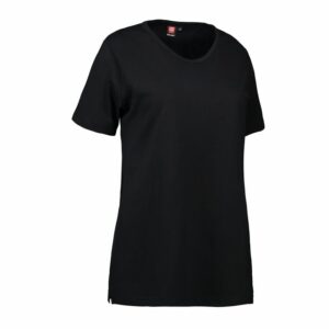 Nybo Sort Dame Prowear T-Shirt, Slidstærk, Figursyet, Formstabil