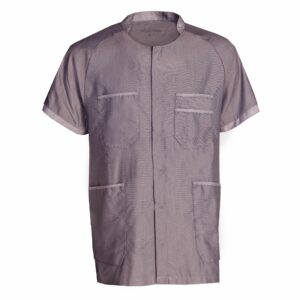 Nybo Bordeaux Unisex Comfort Skjorte/Tunika, Åndbar, Strækbar, Slidstærk