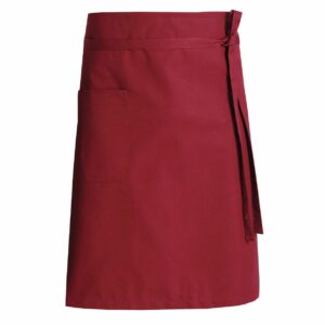 Nybo Bordeaux Unisex Pick-Up Forklæde, Forstykke med Lomme