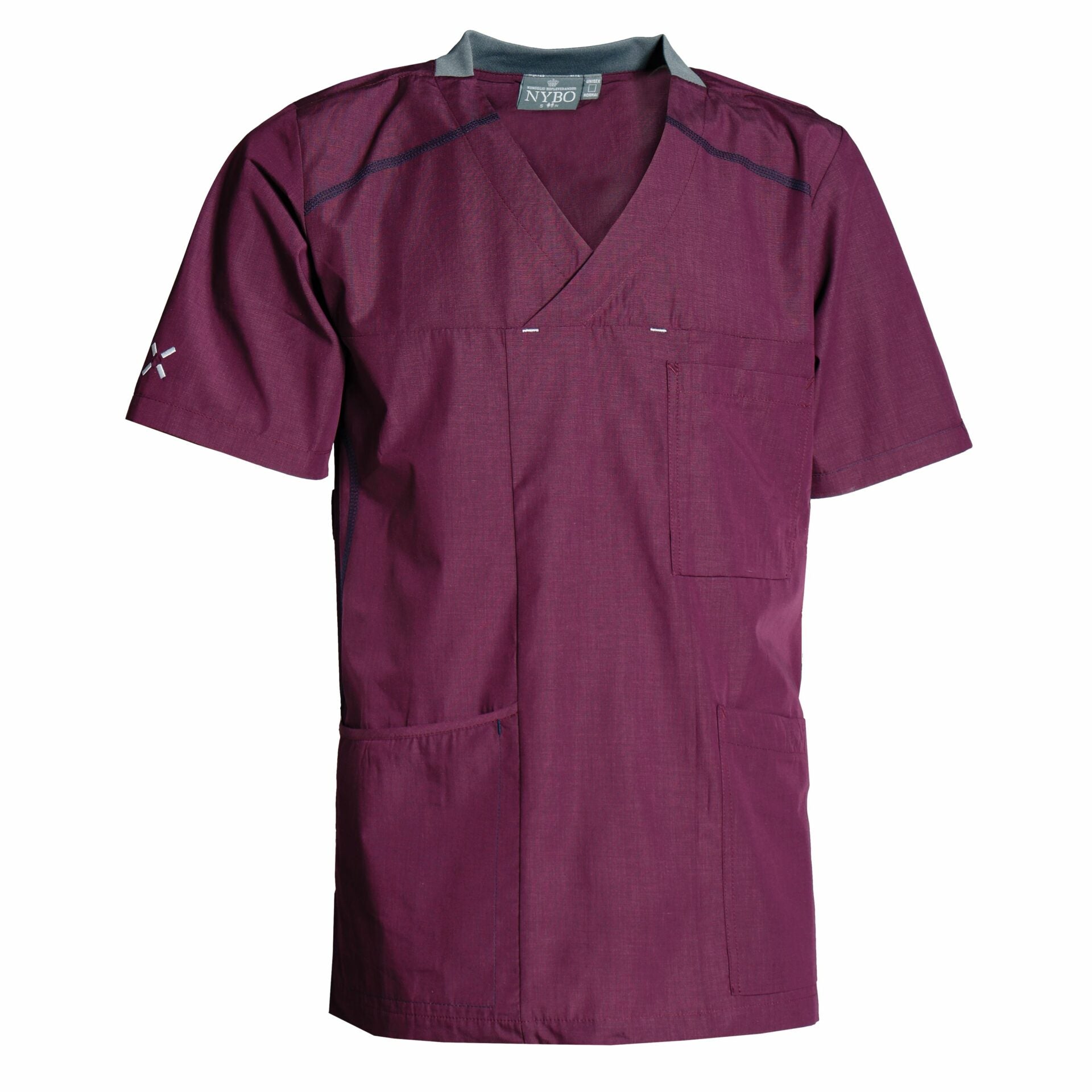 Nybo Bordeaux Unisex Sporty Busseronne, Justerbare Ærmer, Fleksibel