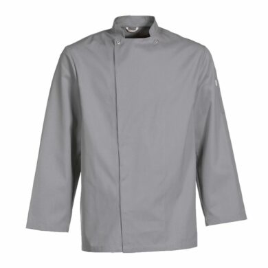 Nybo Grafit Unisex Taste Kokkejakke, Langærmet, Slidstærk, Smudsafvisende