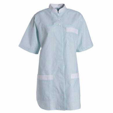 Nybo Hvid-Mint Dame Cloud Tunika, God Pasform, Rygindsnit