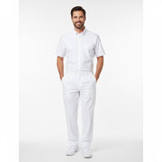 Nybo Hvid Herreskjorte Performance Kortærmet, Industriel Vask