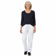 Slidstærk 3/4-ærmet dame t-shirt i navy