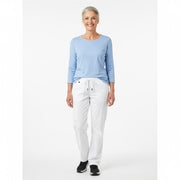 Slidstærk 3/4-ærmet dame t-shirt i lyseblå