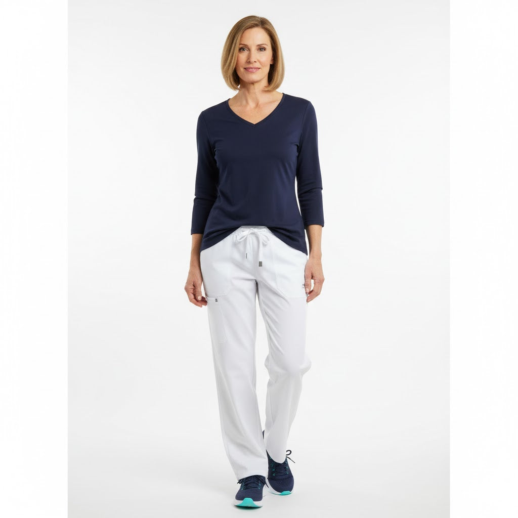 Nybo Navy Dame Prowear T-Shirt, Slidstærk, Figursyet