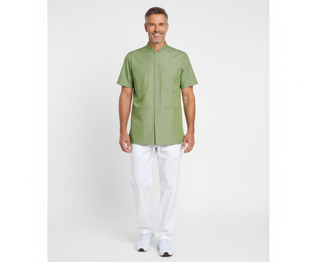 Nybo Grøn Unisex Nature Skjorte, Regulérbar, Slidstærk