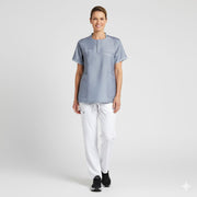 Nybo Navy Unisex Comfort Busseronne, Åndbar, Strækbar, Kortærmet