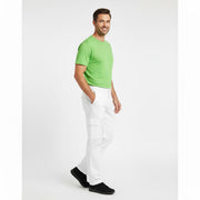 Nybo Hvide Herre Perfect Fit Chinos, Justerbar Talje, God Pasform