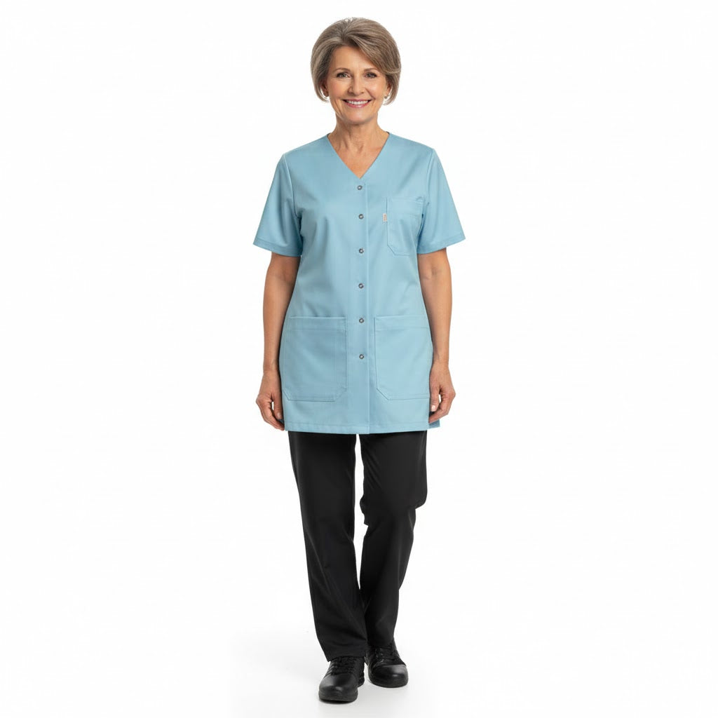 Nybo Turkis Dametunika, Charisma, Lettaljeret, Sideslidser