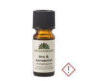 Urtegaarden Uro & Nervøsitet Aromaterapiolie – Beroligende duft til afslapning og velvære