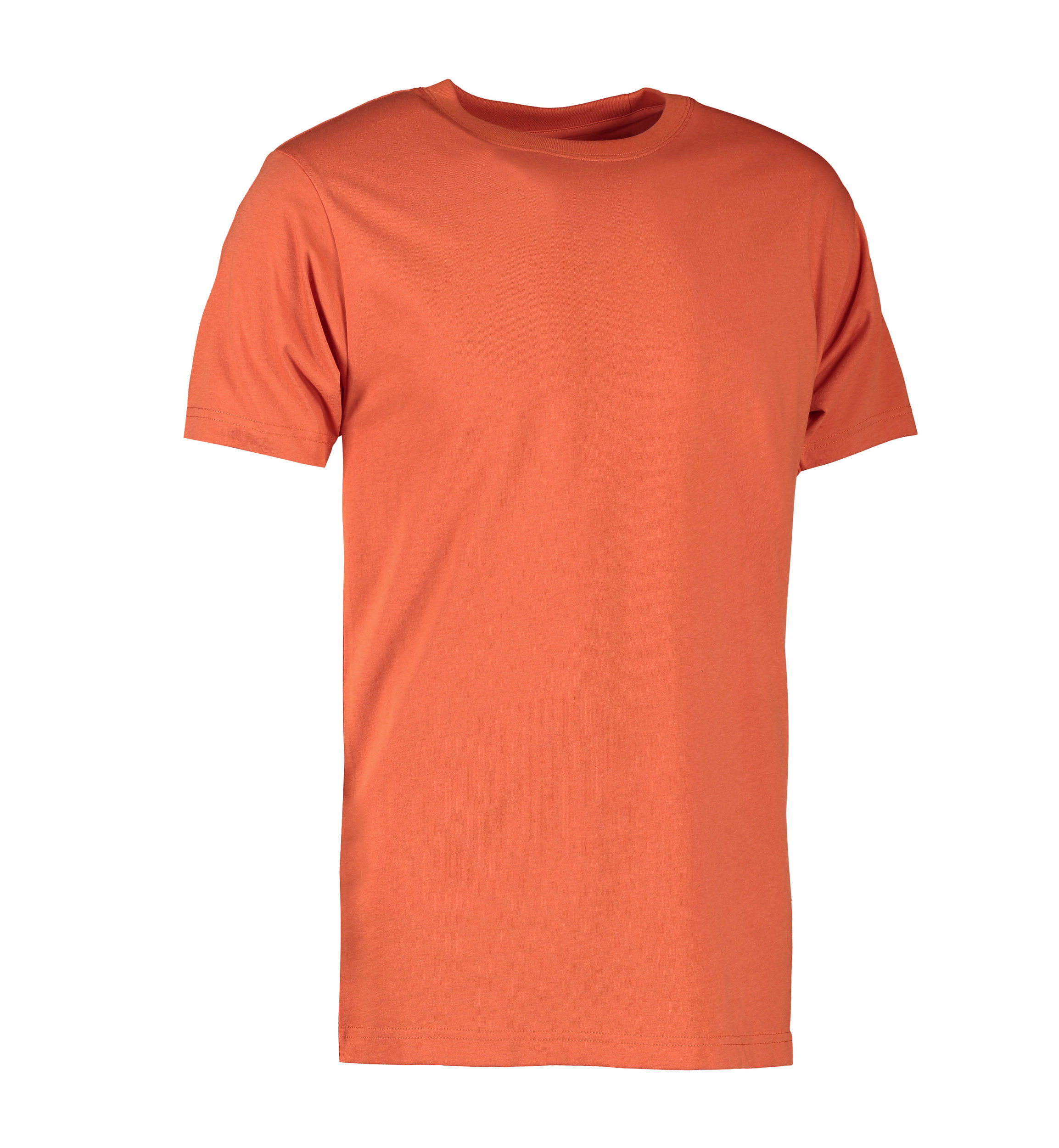 Billede af Koral farvet slidstærk t-shirt til mænd - S hos Sygeplejebutikken.dk