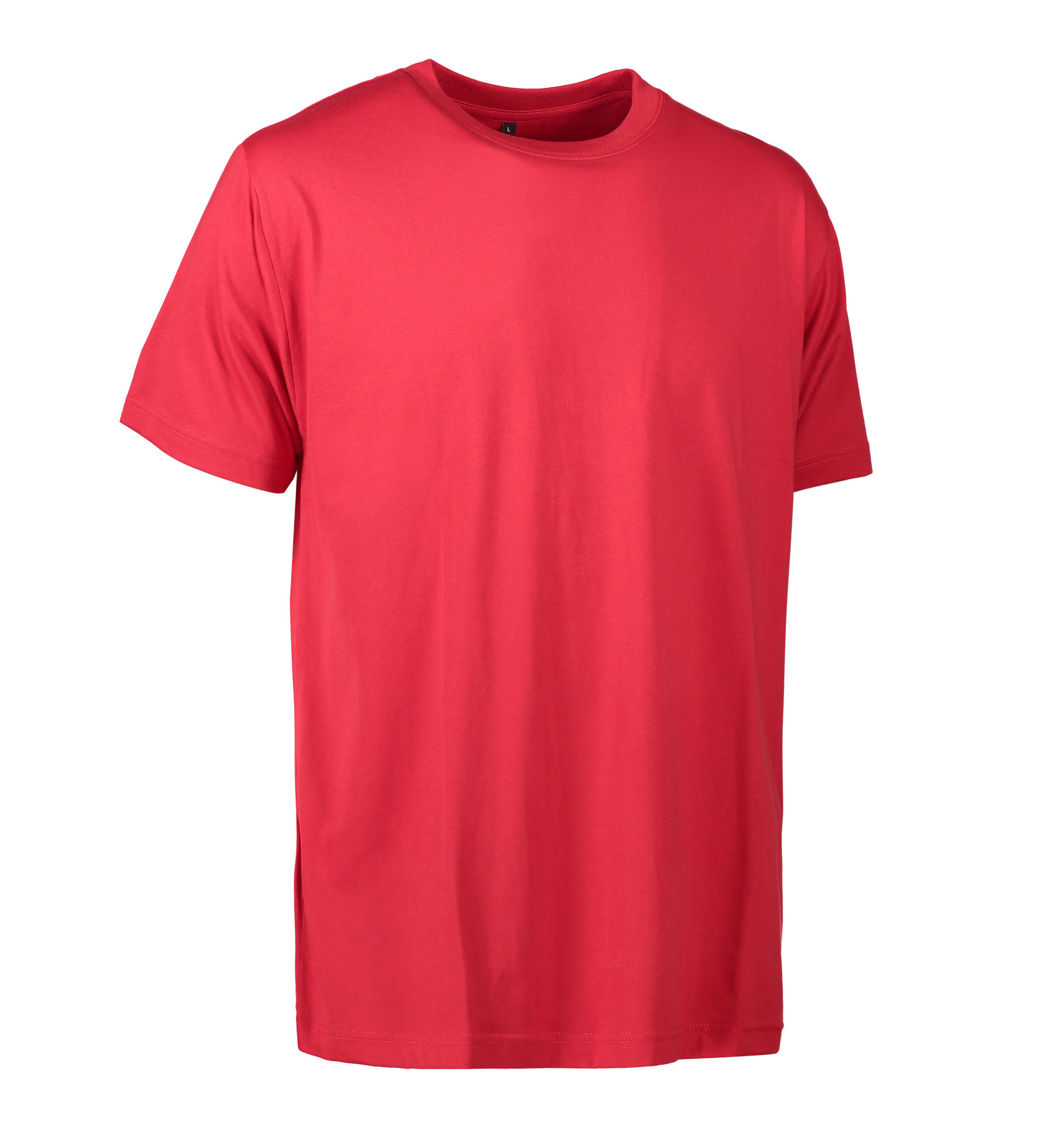 Billede af Slidstærk t-shirt i rød til mænd - L hos Sygeplejebutikken.dk