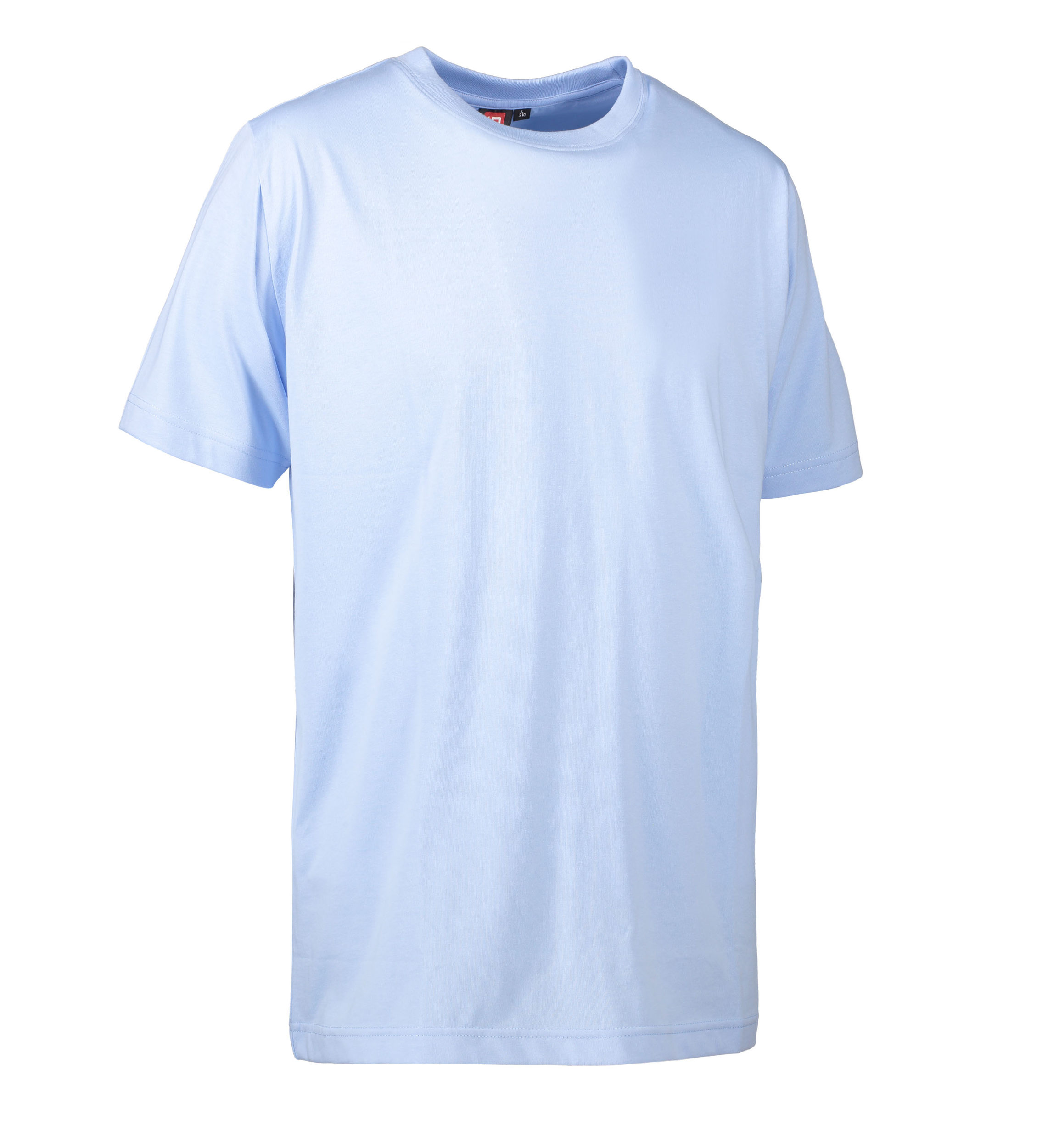 Billede af Slidstærk t-shirt i lyseblå til mænd - 6XL