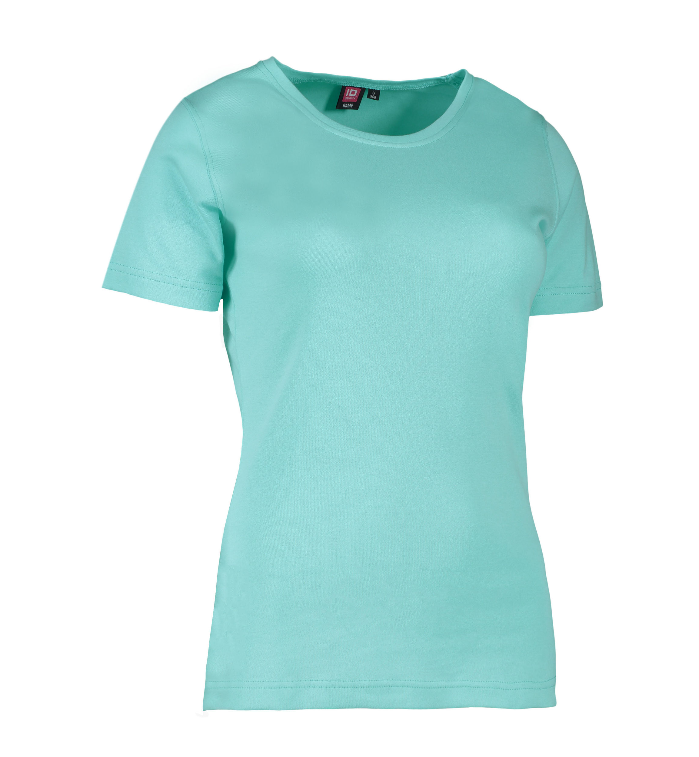 Billede af Mint farvet dame t-shirt med rund hals - 3XL
