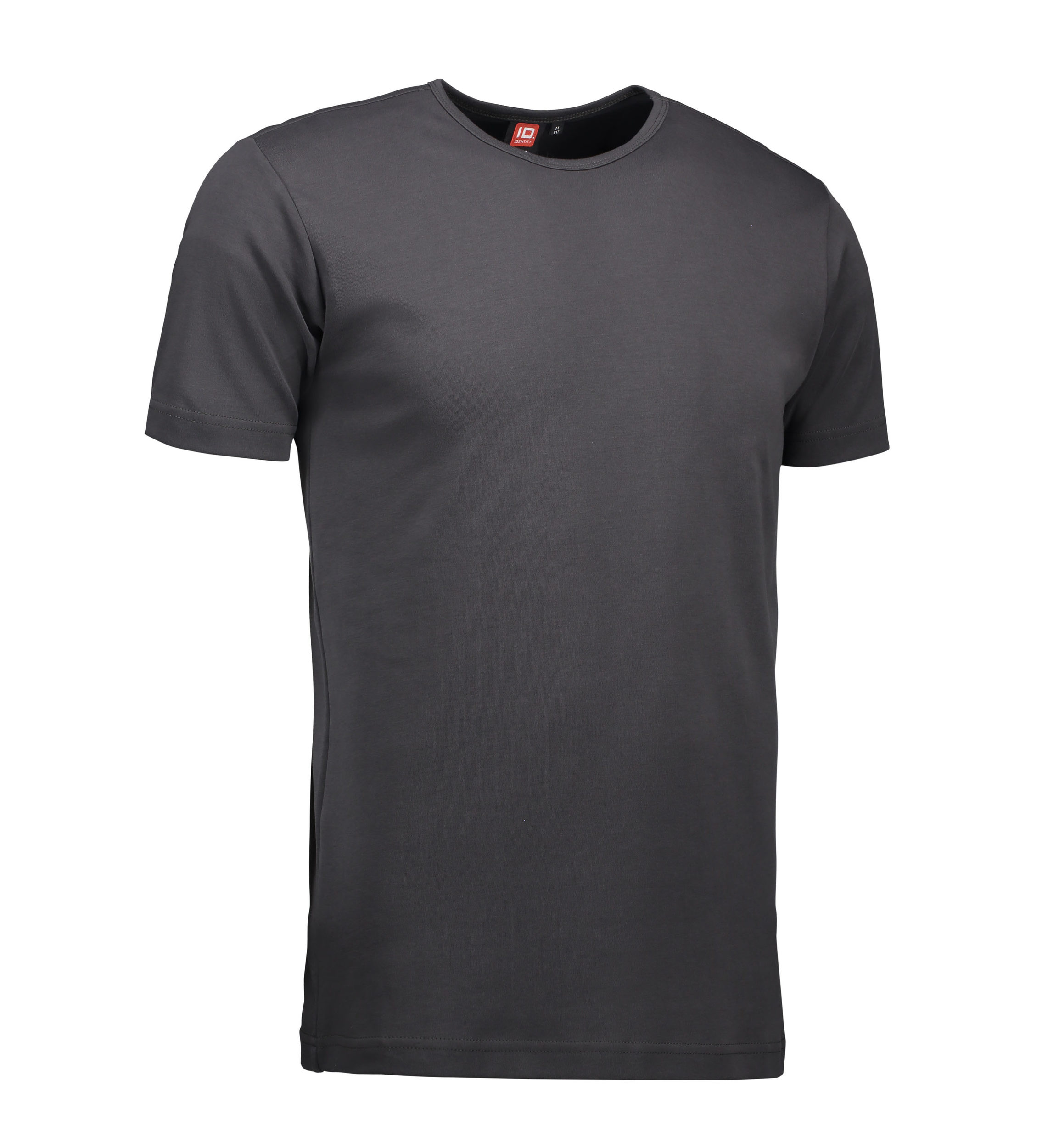 Billede af Koks grå t-shirt med rund hals til mænd - 3XL