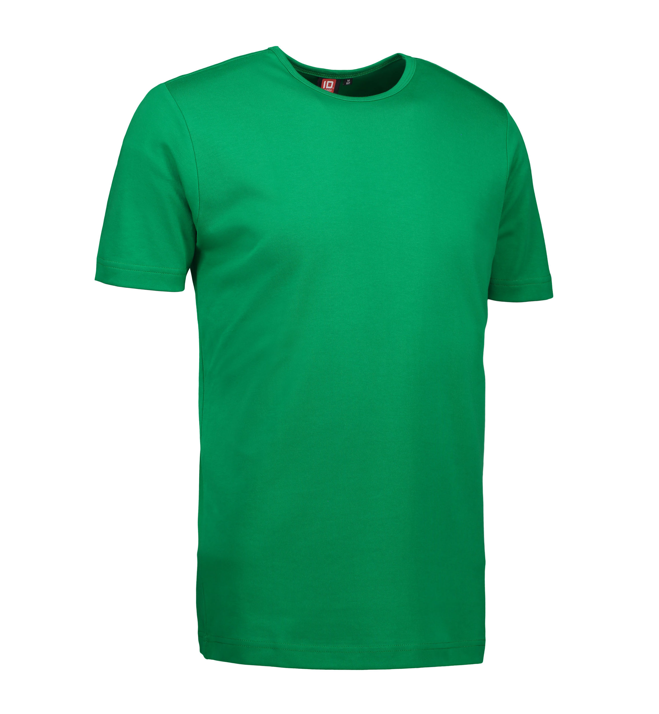 Billede af Grøn t-shirt med rund hals til mænd - XL