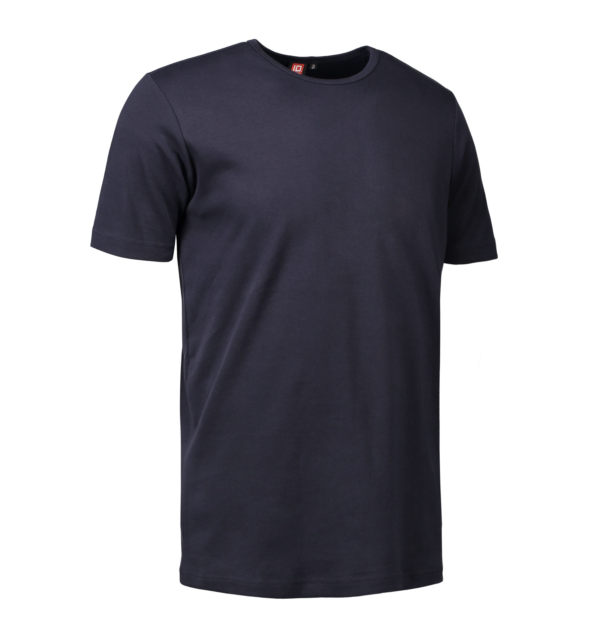 Billede af Navy t-shirt med rund hals til mænd - 3XL