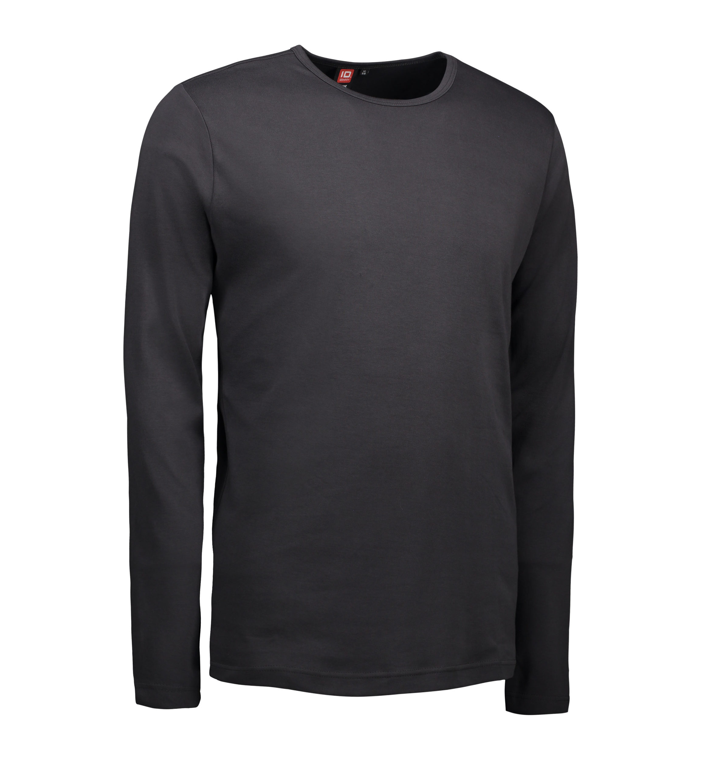 Billede af Koks grå langærmet t-shirt til mænd - 3XL hos Sygeplejebutikken.dk