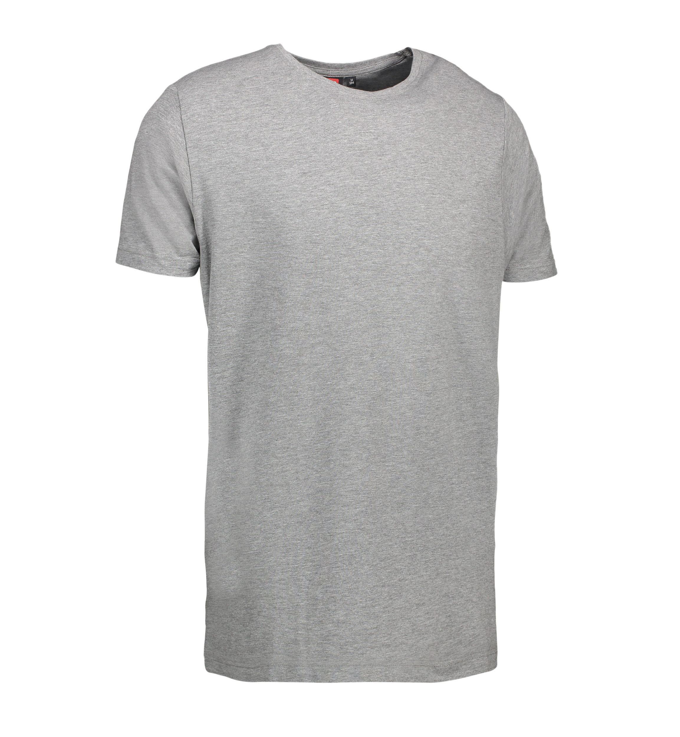 Billede af Stretch t-shirt til mænd i grå - M hos Sygeplejebutikken.dk