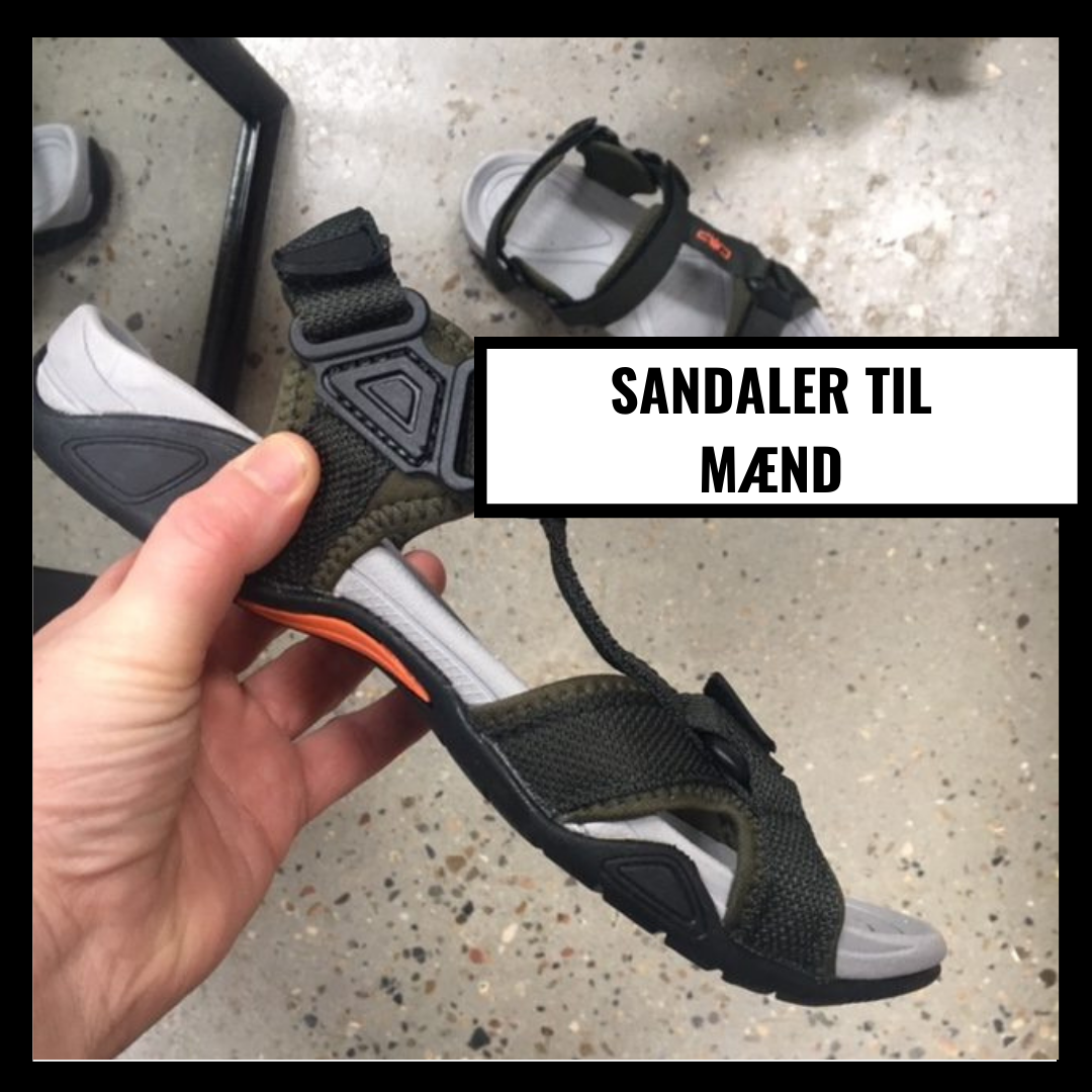Sandaler ✓ kvalitets sandaler til mænd her⇒
